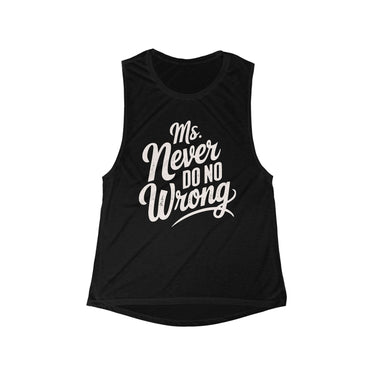 Wallen Ms Never Do No Wrong Muscle Tank - Sunlit Funlit Country Music Tees